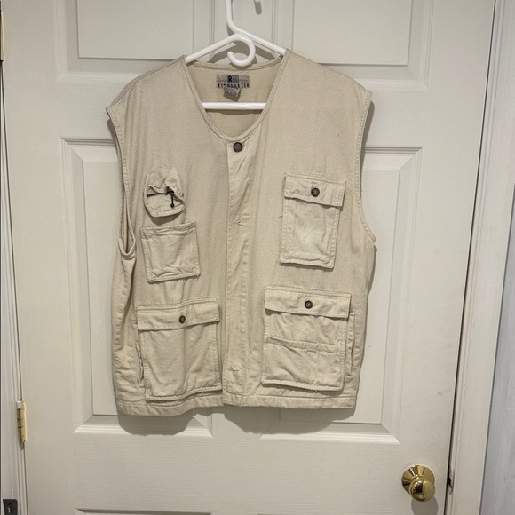 American Vintage Other - Rigolletto 100% Cotton Khaki Outdoor Fly Fishing Vest